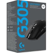 Logitech Souris de jeu sans fil G305 Lightspeed Noire