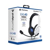 PDP - LVL40 Stereo hoofdtelefoon voor PlayStation - Wit