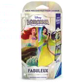 Disney Lorcana JCC : Fabuleux - Deck de démarrage Ariel et Mulan - FR