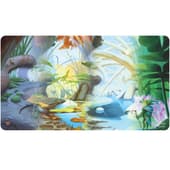 Ultra Pro - Magic - The Gathering - Bloomburrow - Tapis de jeu Terres de saison  - Île (60 x 34 cm)