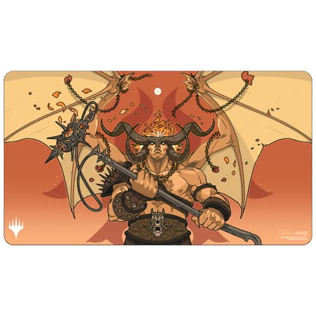 Ultra Pro - Magic - The Gathering - Murders at Karlov Manor - Tapis de jeu Rakdos, Patron du Chaos (60 x 34 cm)