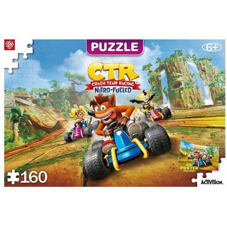 Good Loot Puzzle - Crash Bandicoot - Puzzle "Crash Team Racing Nitro-Fueled" 160pcs