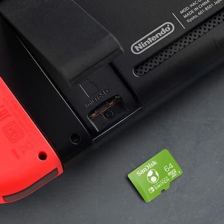 SanDisk - Carte mémoire microSDXC UHS-I 64 Go Edition Yoshi pour Nintendo Switch, Switch Lite et Switch OLED - 2