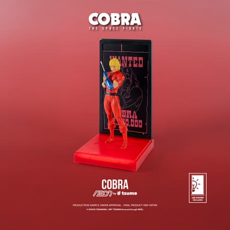 Tsume Art - NEON by Tsume - Cobra The Space Pirate - Cobra Statue 25cm - 3