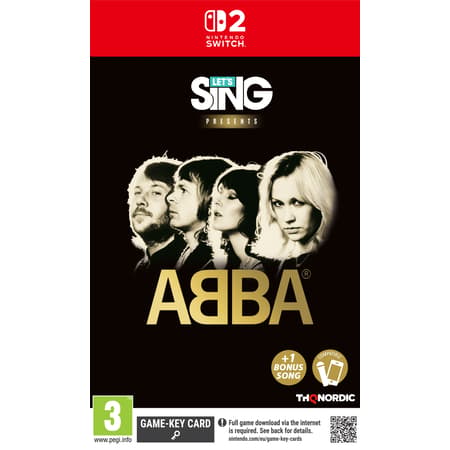 Let's Sing ABBA - Game-key Card - Nintendo Switch 2