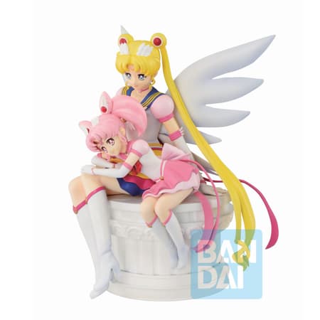 Sailor Moon Eternal Ichibansho - Eternal Sailor Guardians - Eternal Sailor Moon & Eternal Sailor Chibi Moon Figuur 14cm - 3