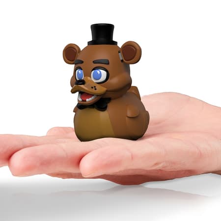 Numskull - Mini TUBBZ Badeend - Five Nights at Freddy's - Freddy (Badeen Editie) - 5cm - 7
