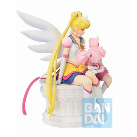 Sailor Moon Eternal Ichibansho - Eternal Sailor Guardians - Eternal Sailor Moon & Eternal Sailor Chibi Moon Figuur 14cm - 2
