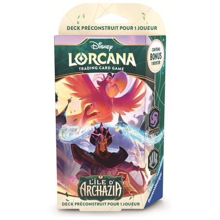 Disney Lorcana JCC : L'île d’Archazia - Display de Deck de démarrage (8 Decks) - FR - 4