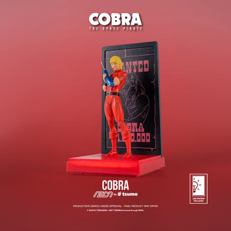 Tsume Art - NEON by Tsume - Cobra The Space Pirate - Cobra Statue 25cm - 6