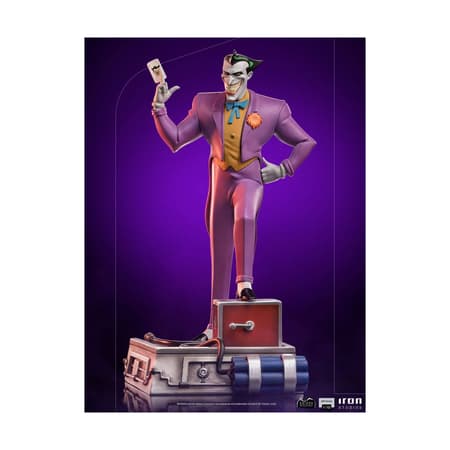 Iron Studios - Arts Scale 1/10 - DC Comics - Batman: The Animated Series - The Joker Statue 21cm - 7