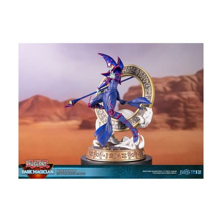First 4 Figures - Yu-Gi-Oh! - Dark Magician Blauw Standbeeld Editie Standaard 29cm - 8