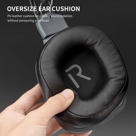 Nitho - Titan 7.1 RGB Bedrade Stereo Gaming Headset Zwart voor PC, PS4/PS5, Xbox, Nintendo Switch - 3