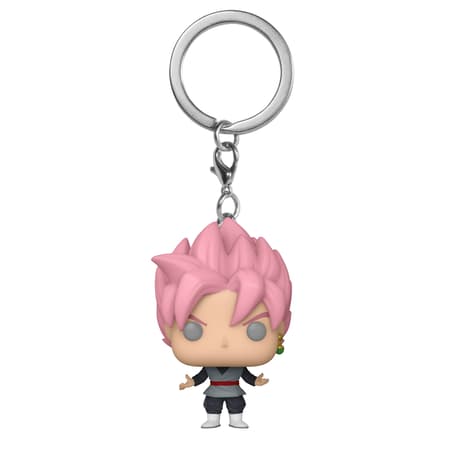 Funko Pocket Pop! Keychain: Dragon Ball Super - Super Saiyan Rosé Goku Black (Glow in the dark) - 3