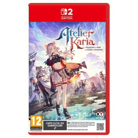 Atelier Karia : Le Royaume de la Nuit et le Guide des Souvenirs - Game-key Card - Nintendo Switch 2