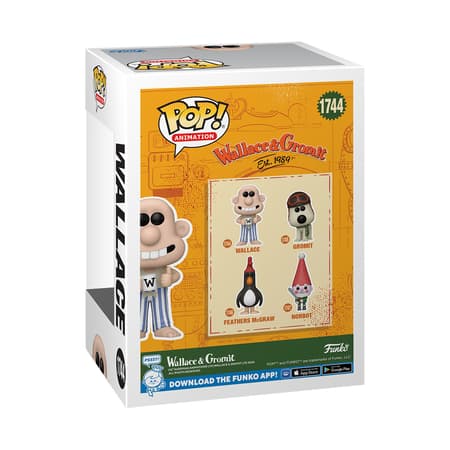Funko Pop! Animation: Wallace & Gromit - Wallace (In Pajamas) - 2