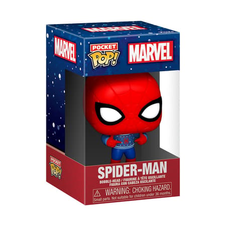 Funko Pocket Pop! & Tee: Marvel - Holiday Spider-Man - S - 4