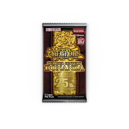Yu-Gi-Oh! TCG - Quarter Century Bonanza Booster Pack (Cardboard Blister) - UK - 2