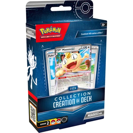 Pokémon JCC : Collection Création de Deck Miaouss-ex - FR
