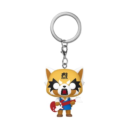 Funko Pocket Pop! Keychain: Aggretsuko - Aggretsuko (with Guitar) - 2