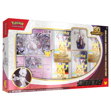 Pokémon JCC : Collection avec figurine 30e Anniversaire Mewtwo - FR - 4
