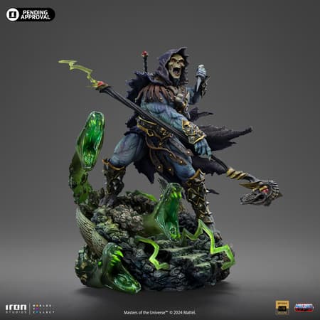 Iron Studios - Deluxe Art Scale 1/10 - Les Maîtres de l'univers - Skeletor Unleashed Statue 23cm - 6