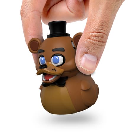 Numskull - Mini TUBBZ Badeend - Five Nights at Freddy's - Freddy (Badeen Editie) - 5cm - 2