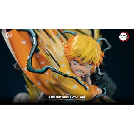 Tsume Art - IKIGAI 1/6 - Demon Slayer: Kimetsu no Yaiba - Zenitsu Agatsuma Statue 41cm - 2