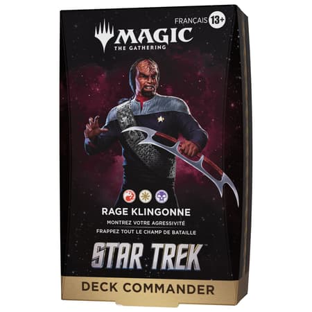 Magic: The Gathering - Deck Commander Star Trek - Rage klingonne - FR