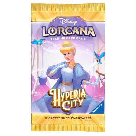 Disney Lorcana JCC : Booster Hyperia City (1x Booster aléatoire) - FR - 2