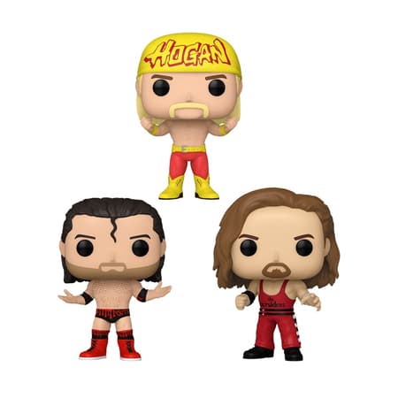 Funko Pop! 3-Pack: WWE - Hulk Hogan & The Outsiders - 2