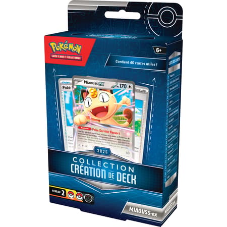 Pokémon JCC : Collection Création de Deck Miaouss-ex - FR - 6
