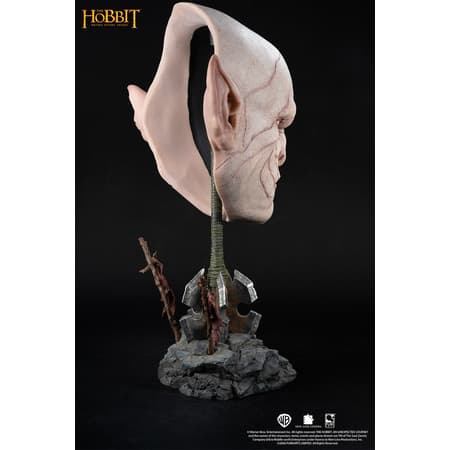 PureArts - 1:1 Art Mask - The Hobbit - Azog the Defiler 55cm - 6