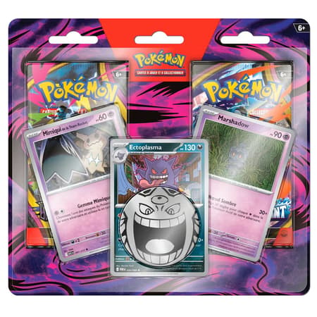 Pokémon JCC : Pack promotionnel de 2 boosters Ectoplasma - FR