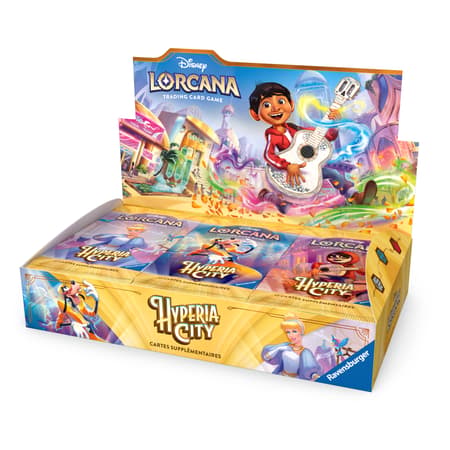 Disney Lorcana JCC : Display de Boosters Hyperia City (24 Boosters) - FR