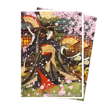 Ultra Pro - Pochettes de protection APEX Deck 105p.Artist Spotlight: Yumeko - “Geisha” pour pour jeux de société - 3