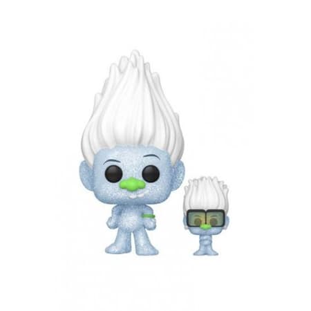 Funko Pop! Movies: Trolls World Tour - Guy Diamond with Tiny (Diamond Glitter)