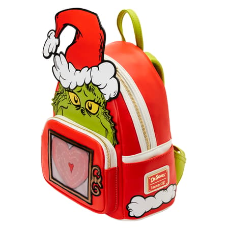 Loungefly : Dr Seuss Le Grinch - Mini sac à dos lenticulaire ave - 3