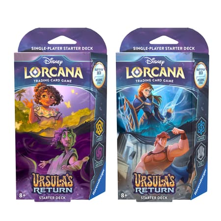 Disney Lorcana TCG: Ursula's Return - Starter Deck Display (8 Decks) - UK
