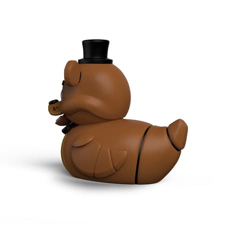Numskull - Mini TUBBZ Badeend - Five Nights at Freddy's - Freddy (Badeen Editie) - 5cm - 3