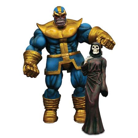 Diamond Select Toys - Marvel Select - Thanos Figurine Articulée 20cm - 4