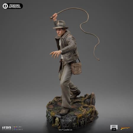 Iron Studios - Legacy Replica 1/4 - Indiana Jones - Indiana Jones Statue 61cm - 5