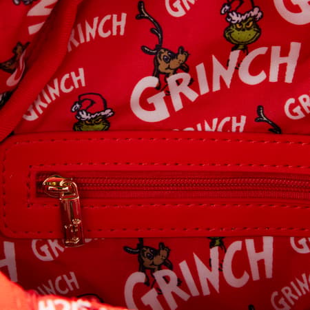 Loungefly : Dr Seuss Le Grinch - Sac Cross Body Traineau - 6