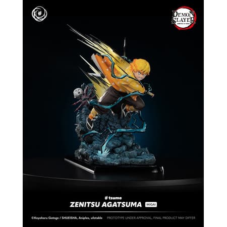 Tsume Art - IKIGAI 1/6 - Demon Slayer: Kimetsu no Yaiba - Zenitsu Agatsuma Statue 41cm - 8