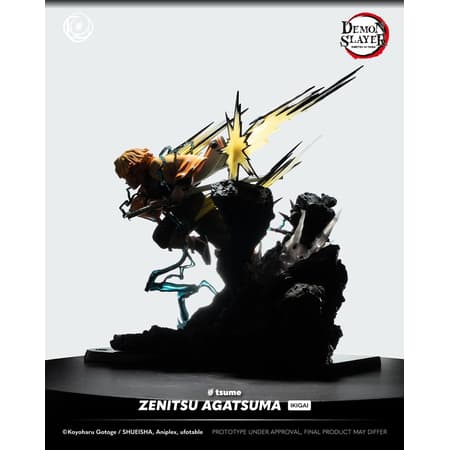 Tsume Art - IKIGAI 1/6 - Demon Slayer: Kimetsu no Yaiba - Zenitsu Agatsuma Statue 41cm - 7