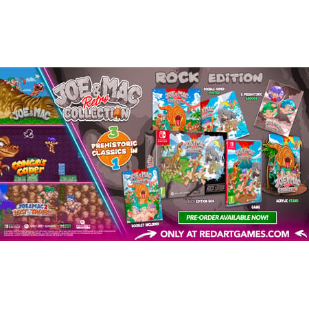 Joe & Mac Retro Collection - Rock Collector's Edition - Nintendo Switch