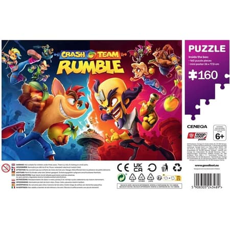Good Loot Puzzle - Crash Bandicoot - Puzzle "Crash Team Rumble" 160pcs - 3
