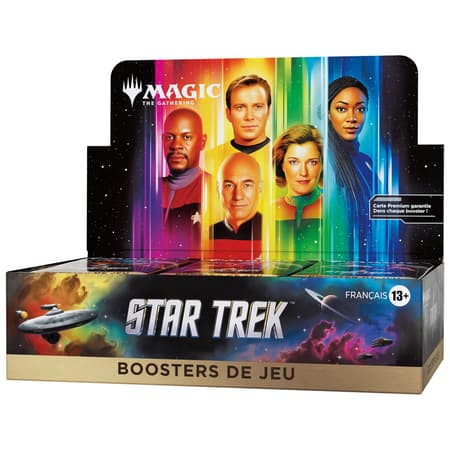 Magic: The Gathering - Boîte de Boosters de jeu Star Trek (30 Boosters) - FR