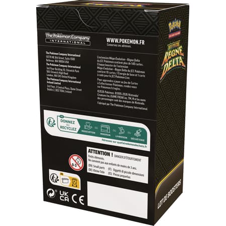 Pokémon JCC : Lot de 6 boosters Méga-Évolution - ME06 Règne Delta - FR - 3
