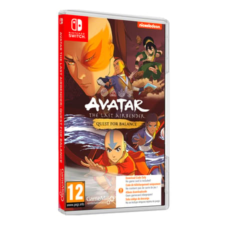 AVATAR : The Last Airbender - Quest for Balance (Code-in-a-box) - Version Nintendo Switch